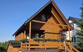 Klimatyczne drewniane Domki Jagodna-Spalona 6D jacuzzi sauna narty biegowe,wyciąg 150m